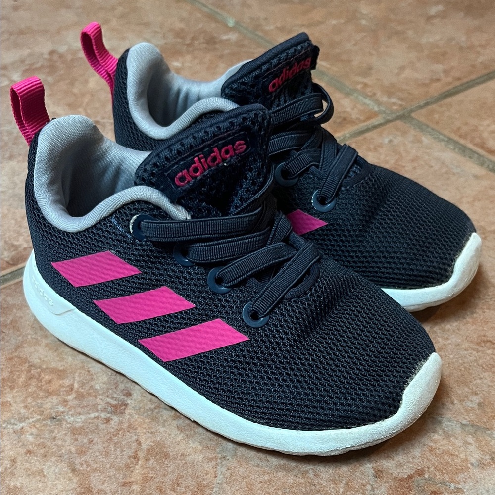 Adidas toddler Sneakers - Navy and Pink